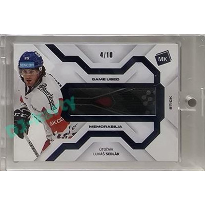 2021/22 MK reprezentace #GUM-12 Lukáš Sedlák Game Used Memorabilia BLUE 4/10