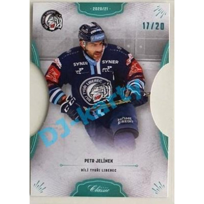 2020/21 OFS 1. série Petr Jelínek #24 17/20 Blue Cut