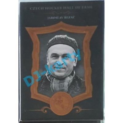 2020 OFS Síň slávy českého hokeje Jaroslav Řezáč #SSCH-090 24/25 Black Cut
