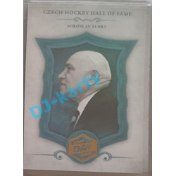 2020 OFS Síň slávy českého hokeje Miroslav Šubrt #SSCH-015 First Day of Issue Rainbow