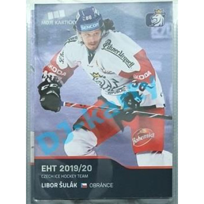 2020 MK reprezentace Libor Šulák EHT #37 Blue Promo