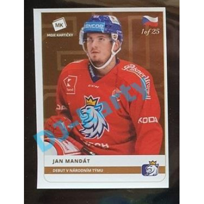 2020 MK Stick Jan Mandát Debut v národním týmu #40 1 of 25 Bronze