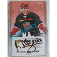2017 OFS Mountfield Cup Michal Dragoun #20 2/10 Autograph Die Cut