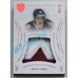 2021/22 OFS The Final Series Martin Jandus #JER-MJ 09/10 Game Used Jersey Red