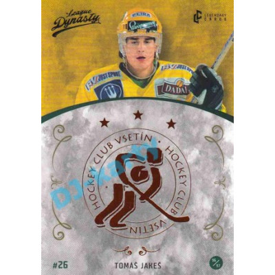 2021 Legendary Cards League Dynasty Vsetín Tomáš Jakeš #74 Cooper 1 of 77