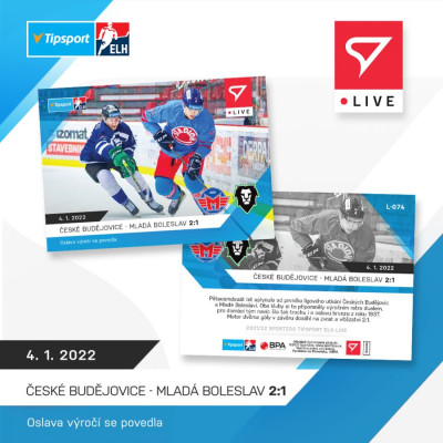 2021/22 Sportzoo České Budějovice - Mladá Boleslav 2:1 #74 xx/60