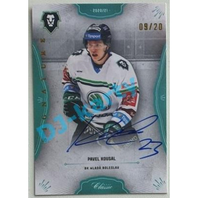 2020/21 OFS 2. série Pavel Kousal #108 09/20 Rainbow Signature