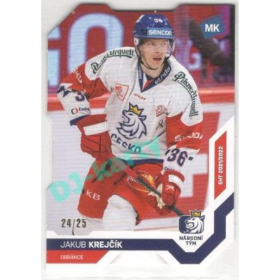 2021/22 MK reprezentace #016 Jakub Krejčík EHT Die Cut 24/25