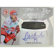 2022/23 Sportzoo ELH 2. série #SM-LH Libor Hudáček Spectacle Memorabilia 26/35