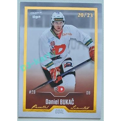 2022/23 Goal Cards Chance Liga Update #475 Daniel Bukač Gold xx/23