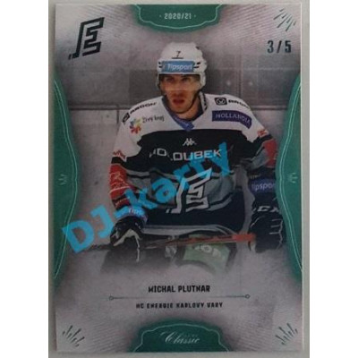 2020/21 OFS 1. série Michal Plutnar #160 3/5 Blue Neon