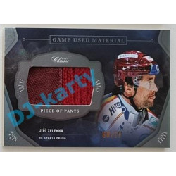 2020/21 OFS 2. série Jiří Zelenka #GUM-JZE 66/77 Game Used Material