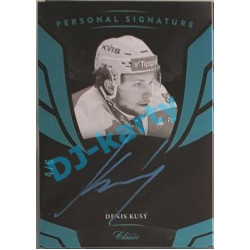 2020/21 OFS 1. série Denis Kusý #PS-DEKÝ 4/6 Personal Signature Blue