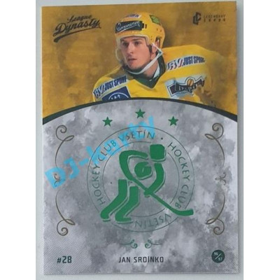 2021 Legendary Cards League Dynasty Vsetín Jan Srdínko #75