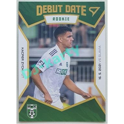2021/22 Sportzoo Fortuna Liga 2. série #DR17 Kacper Zych DEBUT DATE ROOKIE LIMITED xx/199