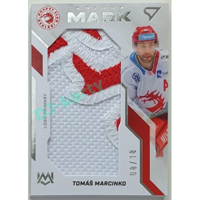 2022/23 Sportzoo ELH 1. série #UM-TM Tomáš Marcinko Unique Mark 08/18