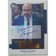 2022/23 Sportzoo ELH 2. série #BBS-PA Patrik Augusta Bench Boss Auto xx/60