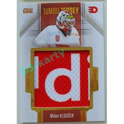 2022/23 Goal Cards Chance Liga 2. série #J-38 Milan Klouček Jumbo Jersey 15/77