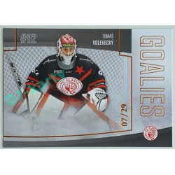 2022/23 Goal Cards Chance Liga 2. série #G-31 Tomáš Volevecký Goalies Parallel xx/29