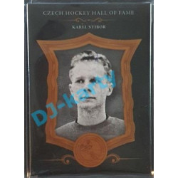2020 OFS Síň slávy českého hokeje Karel Stibor #SSCH-092 08/25 Black Cut