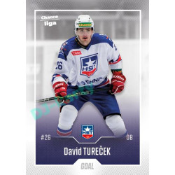 2022/23 Goal Cards Chance Liga 1. série #076 David Tureček