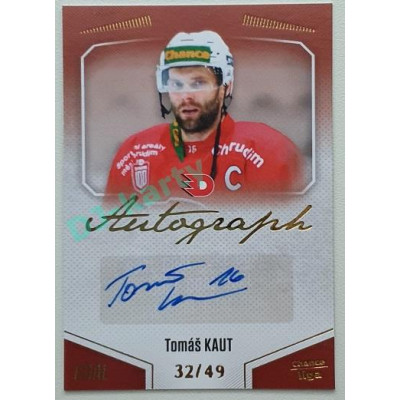 2022/23 Goal Cards Chance Liga 1. série #A-64 Tomáš Kaut Autograph 32/49