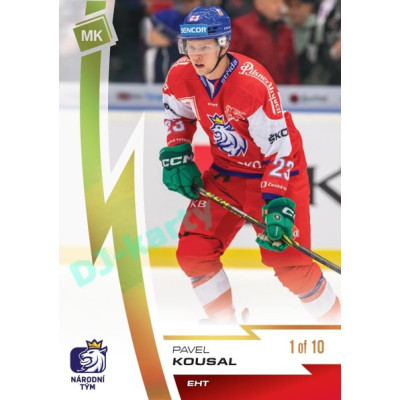 2023 MK reprezentace #087 Pavel Kousal Gold 1of10