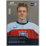 2020 MK reprezentace Matěj Pekař RC juniorské naděje #77