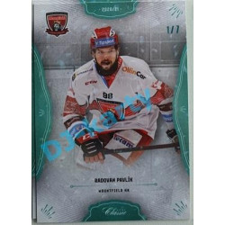 2020/21 OFS 2. série Radovan Pavlík #230 1/7 Blue Aquadropp