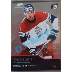 2020 MK reprezentace Jan Rutta #56 4/5 Silver Czech Expo