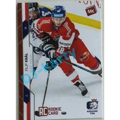 2021 MK reprezentace Filip Král RC EHT #20 22/25 Red