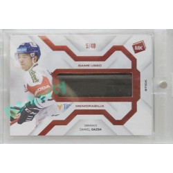 2021/22 MK reprezentace #GUM-3 Daniel Gazda Game Used Memorabilia RED 5/40
