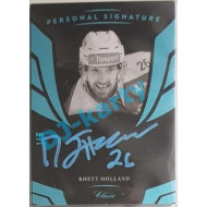 2020/21 OFS 1. série Rhett Holland #PS-RHHO 1/6 Personal Signature Blue