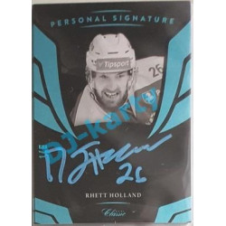 2020/21 OFS 1. série Rhett Holland #PS-RHHO 1/6 Personal Signature Blue