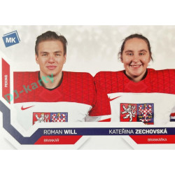 2021/22 MK reprezentace #078 R. Will / K. Zechovská ZOH