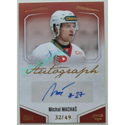 2022/23 Goal Cards Chance Liga 1. série #A-65 Michal Machač Autograph 32/49