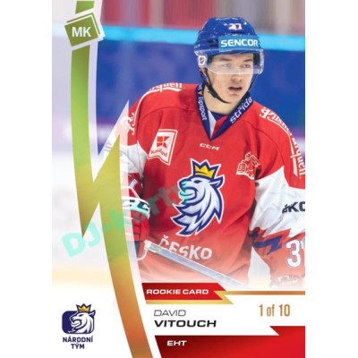 2023 MK reprezentace #088 David Vitouch Gold 1of10