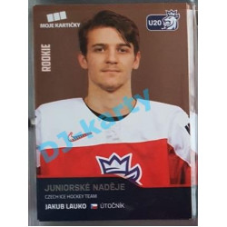 2020 MK reprezentace Jakub Lauko RC juniorské naděje #71 Red Promo