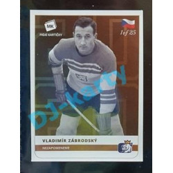 2020 MK Stick Vladimír Zábrodský Nezapomeneme #44 1 of 25 Bronze