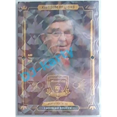 2021 OFS Kingdom of Lions Ladislav Souček #B33 2/6 Cracked Ice