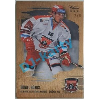 2019/20 OFS Daniel Rákos #275 2/9 Gold Rainbow
