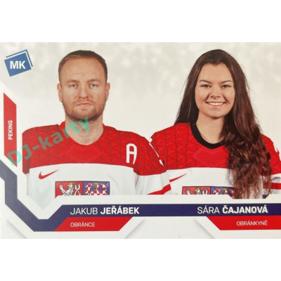 2021/22 MK reprezentace #079 J. Jeřábek / S. Čajanová ZOH