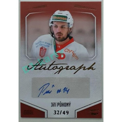2022/23 Goal Cards Chance Liga 1. série #A-66 Jiří Půhoný Autograph 32/49
