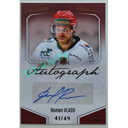 2022/23 Goal Cards Chance Liga 2. série #105 Roman Vlach Autograph xx/49