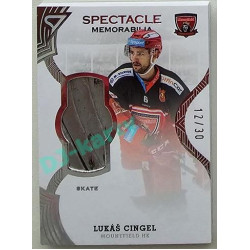 2021/22 Sportzoo TIPSPORT ELH 2. série #SR-LC Lukáš Cingel Spectable Memorabilia 12/30