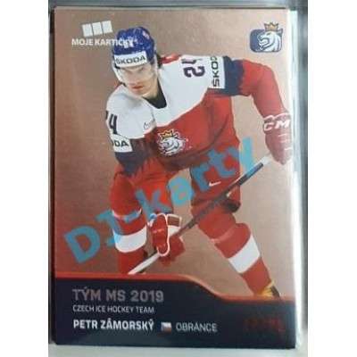 2020 MK reprezentace Petr Zámorský Tým MS 2019 #54 14/25 Red