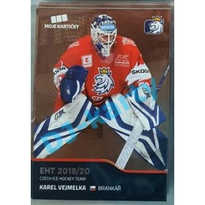 2020 MK reprezentace Karel Vejmelka EHT #39 Red Promo