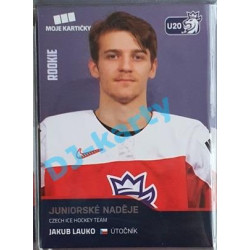 2020 MK reprezentace Jakub Lauko RC juniorské naděje #71 Blue Promo