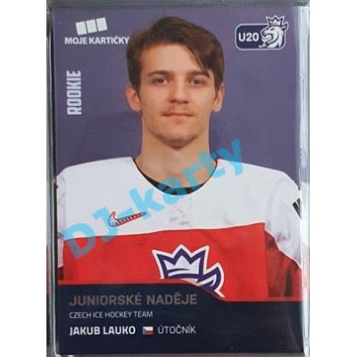 2020 MK reprezentace Jakub Lauko RC juniorské naděje #71 Blue Promo
