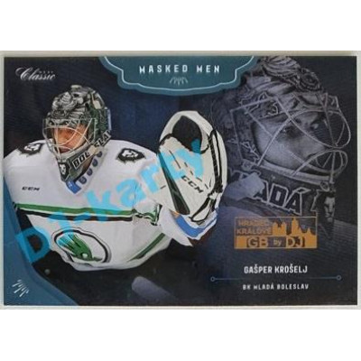 2020/21 OFS 1. série Gašper Krošelj #MM-15 Masked Men GBbyDJ